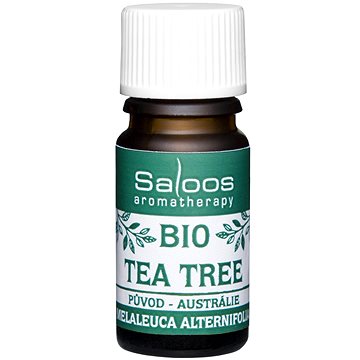 Saloos 100% BIO přírodní esenciální olej Tea Tree 5 ml (8594031322979)