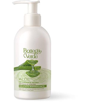 Bottega Verde aloe - Intimní tekuté mýdlo - jemné, osvěžující (8053732016889)