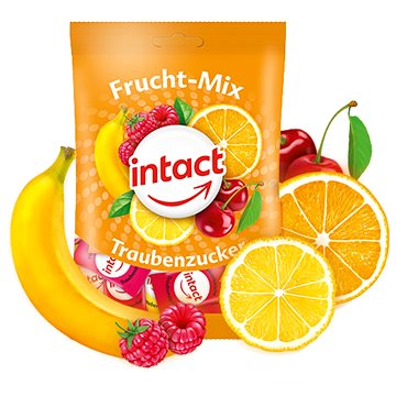 Intact sáček hroznový cukr OVOCNÝ MIX 100g (3907830)