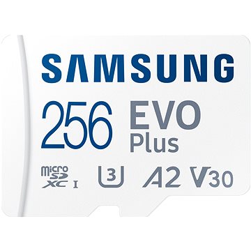 Samsung MicroSDXC 256GB EVO Plus + SD adaptér (MB-MC256KA/EU)