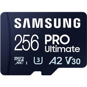 Samsung MicroSDXC 256GB PRO Ultimate + SD adaptér