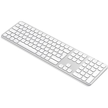 Satechi Aluminum Bluetooth Wireless Keyboard for Mac - Silver - US (ST-AMBKS)