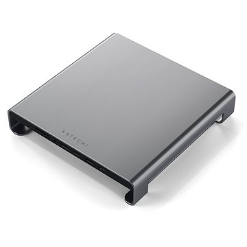 Satechi Aluminum Monitor Stand Hub for iMac - Space Gray (ST-AMSHM)