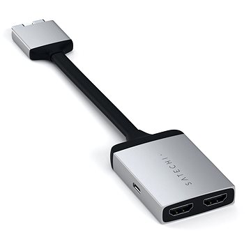 Satechi Type-C Dual HDMI Adapter - Silver (ST-TCDHAS)