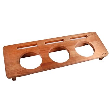 LAVA METAL Dřevěný stojan na 3x hrnec průměr 10 cm (LVAS101)