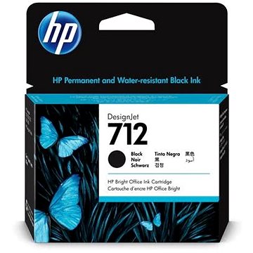 HP 3ED71A č. 712XL černá (3ED71A)