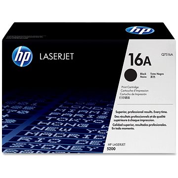 HP Q7516A č. 16A černý originální (Q7516A)