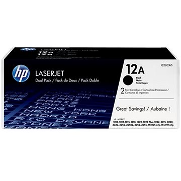 HP Q2612AD č. 12A Dual Pack černý 2ks originální (Q2612AD)