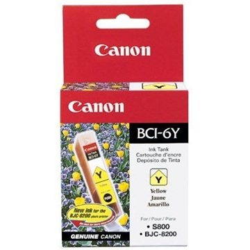 Canon BCI6Y žlutá (4708A002)