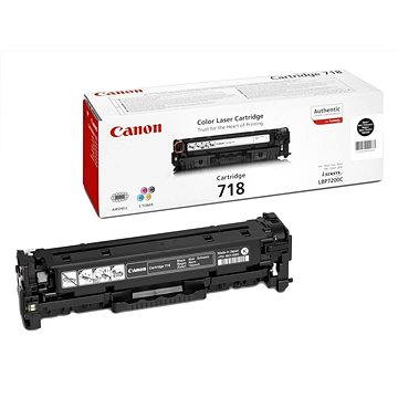 Canon CRG-718BK Dual Pack černý 2ks (2662B005)