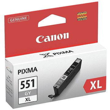 Canon CLI-551GY XL šedá (6447B001)