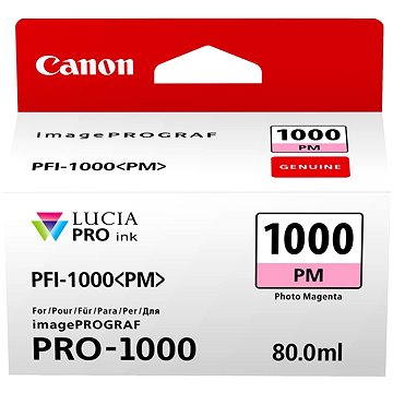 Canon PFI-1000PM foto purpurová (0551C001)