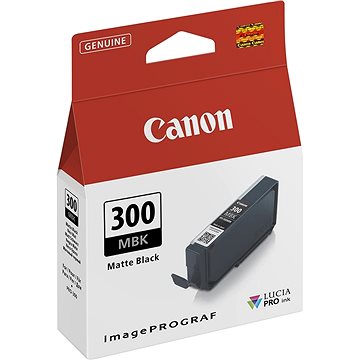 Canon PFI-300MBK matná černá (4192C001)