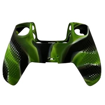 Lea Silicon Case For PS5 Controller green (PS5 shell green black)