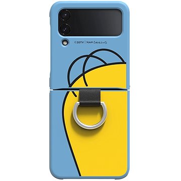 Samsung Silicone Cover Ring Z Flip4, Homer Simpson (GP-XVF721HONLW)