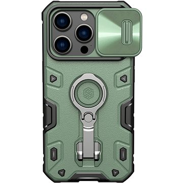 Nillkin CamShield Armor PRO Zadní Kryt pro Apple iPhone 14 Pro Dark Green (57983111898)