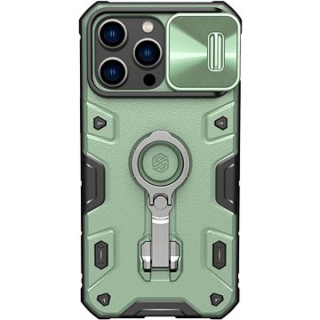 Nillkin CamShield Armor PRO Zadní Kryt pro Apple iPhone 14 Pro Max Dark Green (57983111902)