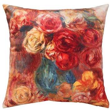 Scanquilt dekorační povlak na polštář Art Velvet renoir-růže (34906)