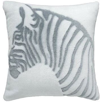 Scanquilt dekorační povlak na polštář Comfort Melange zebra (33122)