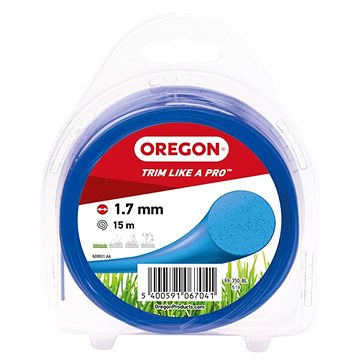 Značka Oregon - Oregon Žacia struna 1,7 mm × 15 m – MODRÁ OKRÚHLÁ