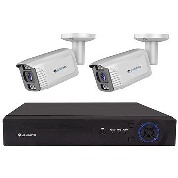 Securia Pro kamerový systém NVR2CHV4S-W smart, bílý (02271)