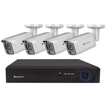 Securia Pro kamerový systém NVR4CHV4S-W smart, bílý (02275)