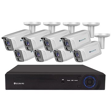 Securia Pro kamerový systém NVR8CHV4S-W smart, bílý (02283)