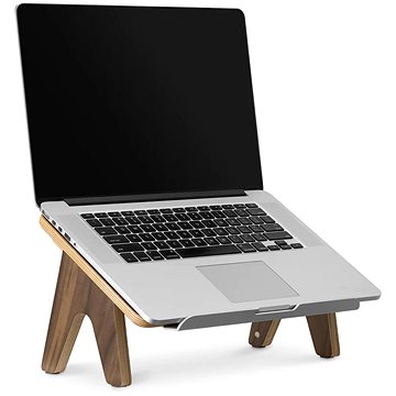 Sortland Dřevěný stojan na notebook PremiumLine, ořechové dřevo (SL4584O)