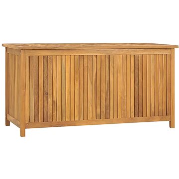 Zahradní box 114 × 50 × 58 cm masivní teakové dřevo (318732)