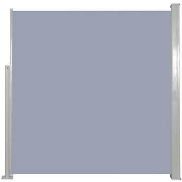 SHUMEE Zástěna, šedá 140 x 300cm (45357)
