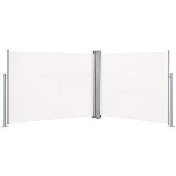 SHUMEE Zástěna boční, krémová 140 x 1000 cm (48485)