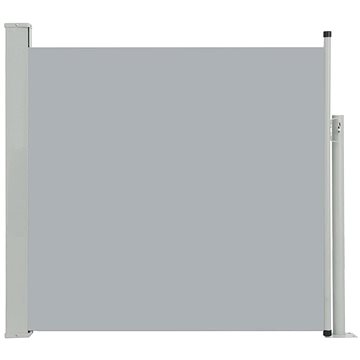 SHUMEE Zástěna boční, šedá 170 x 300 cm (48368)