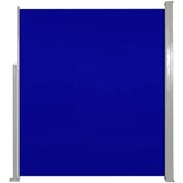 Markýza boční na terasu / balkonová zástěna 160 x 300 cm modrá (41045)