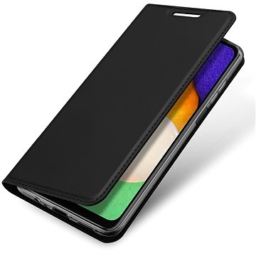 DUX DUCIS Skin Pro knížkové kožené pouzdro na Samsung Galaxy A13 5G, černé (DUX44124)