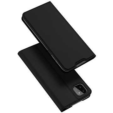 Dux Ducis Skin Pro knížkové kožené pouzdro na Samsung Galaxy A22 5G, černé (DUX50569)