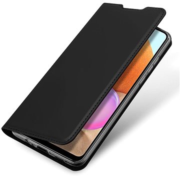 DUX DUCIS Skin Pro knížkové kožené pouzdro na Samsung Galaxy A32 4G, černé (DUX52815)