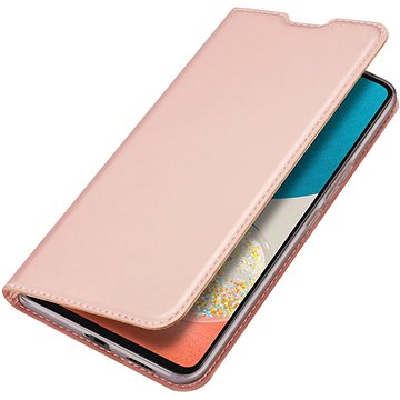 Dux Ducis Skin Pro knížkové kožené pouzdro na Samsung Galaxy A53 5G, růžové (DUX42021)