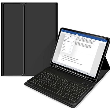 Tech-Protect SC Pen pouzdro s klávesnicí na iPad Air 4 2020 / 5 2022, černé (TEC921018)