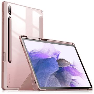 Infiland Crystal pouzdro na Samsung Galaxy Tab S7 FE 5G 12.4'', růžové (INF917462)