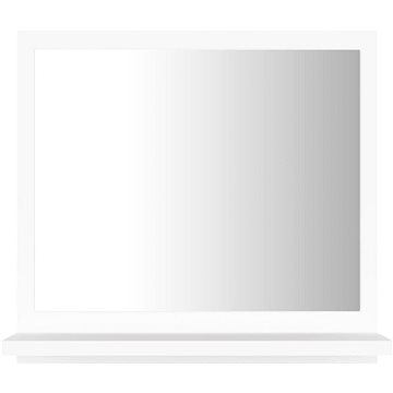 Koupelnové zrcadlo bílé 40×10,5×37 cm dřevotříska 804553 (804553)