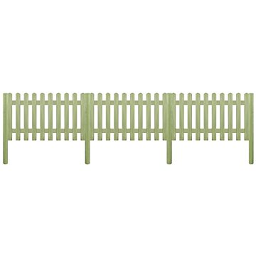 Laťkový plot impregnovaná borovice 5,1 m 150 cm 6\9 cm 43579