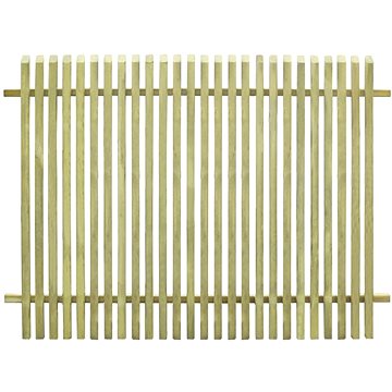 Zahradní plot impregnovaná borovice 170×125 cm 45145