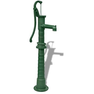 Litinová zahradní ruční pumpa\čerpadlo se stojanem 270167