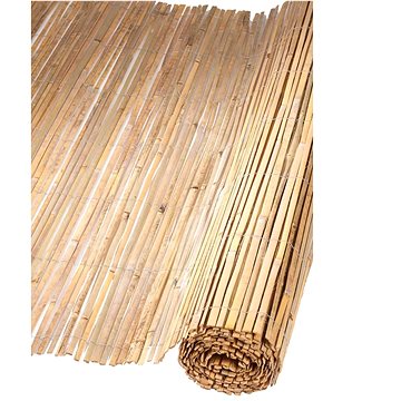 Nature Zahradní zástěna bambus a rákos 1 × 5 m