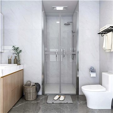 Sprchové dveře čiré ESG 91 × 190 cm