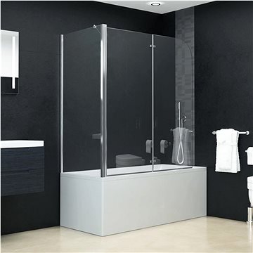 Skládací sprchový kout čirý ESG 120 × 68 × 130 cm