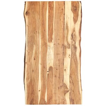 Stolní deska masivní akáciové dřevo 120 × (50–60) × 3,8 cm (286334)