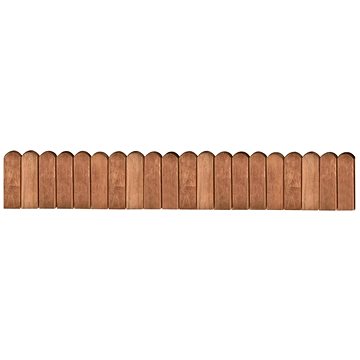 Trávníkový lem hnědý 120 cm impregnované borové dřevo (49106)