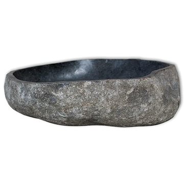 Umyvadlo říční kámen oválné 30–37 cm (146212)