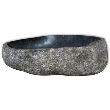 Umyvadlo z říčního kamene oválné 30–37 cm (242666)